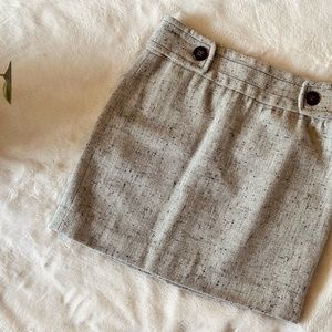 Outback Red Light Grey Tweed Mini Skirt